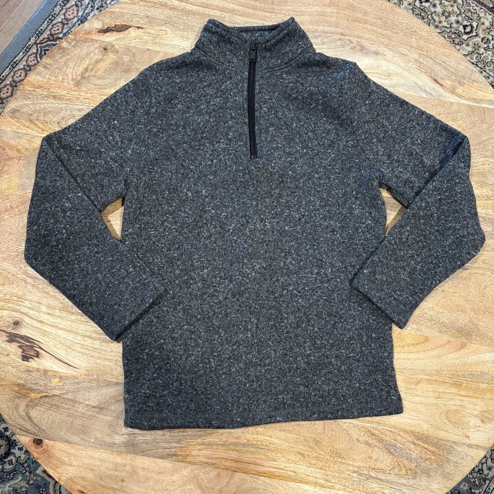 Urban Pipeline Charcoal Zip-Up Sweater